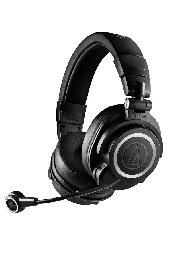 記事のイメージ:オーディオテクニカは10月30日、配信者向けワイヤレスヘッドセット「ATH-M50xSTS-WL」を発売した