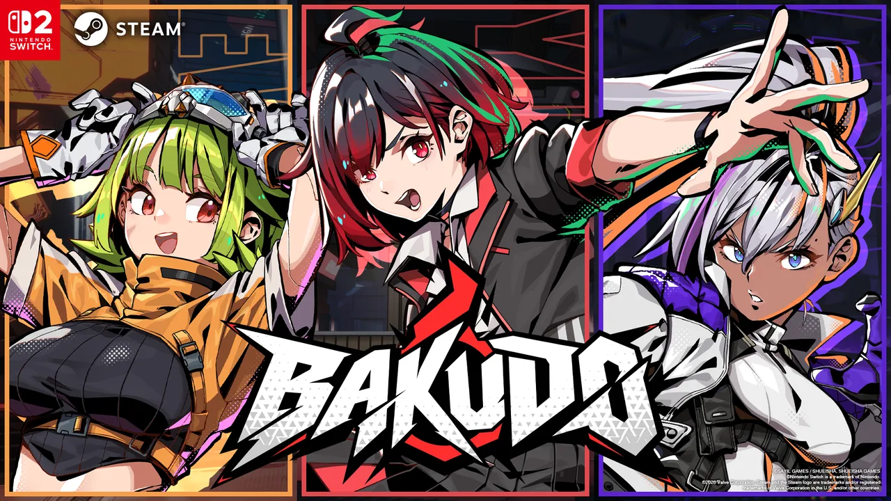 記事のイメージ：集英社ゲームズは10月28日、学園SFアクション『BAKUDO』のNintendo Switch 2版を発表した