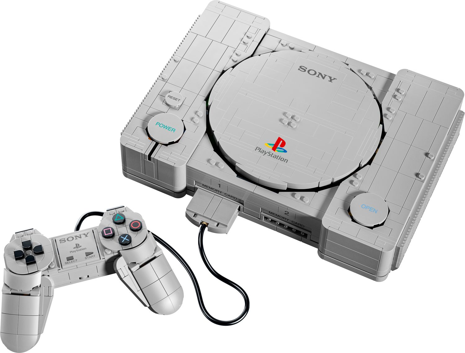 『レゴ PlayStation』一般販売開始 初代PSを1911ピースで再現の記事イメージ