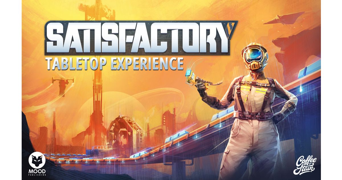 記事のイメージ:『Satisfactory』のボードゲーム版が10月13日、Gamefoundで支援募集を開始