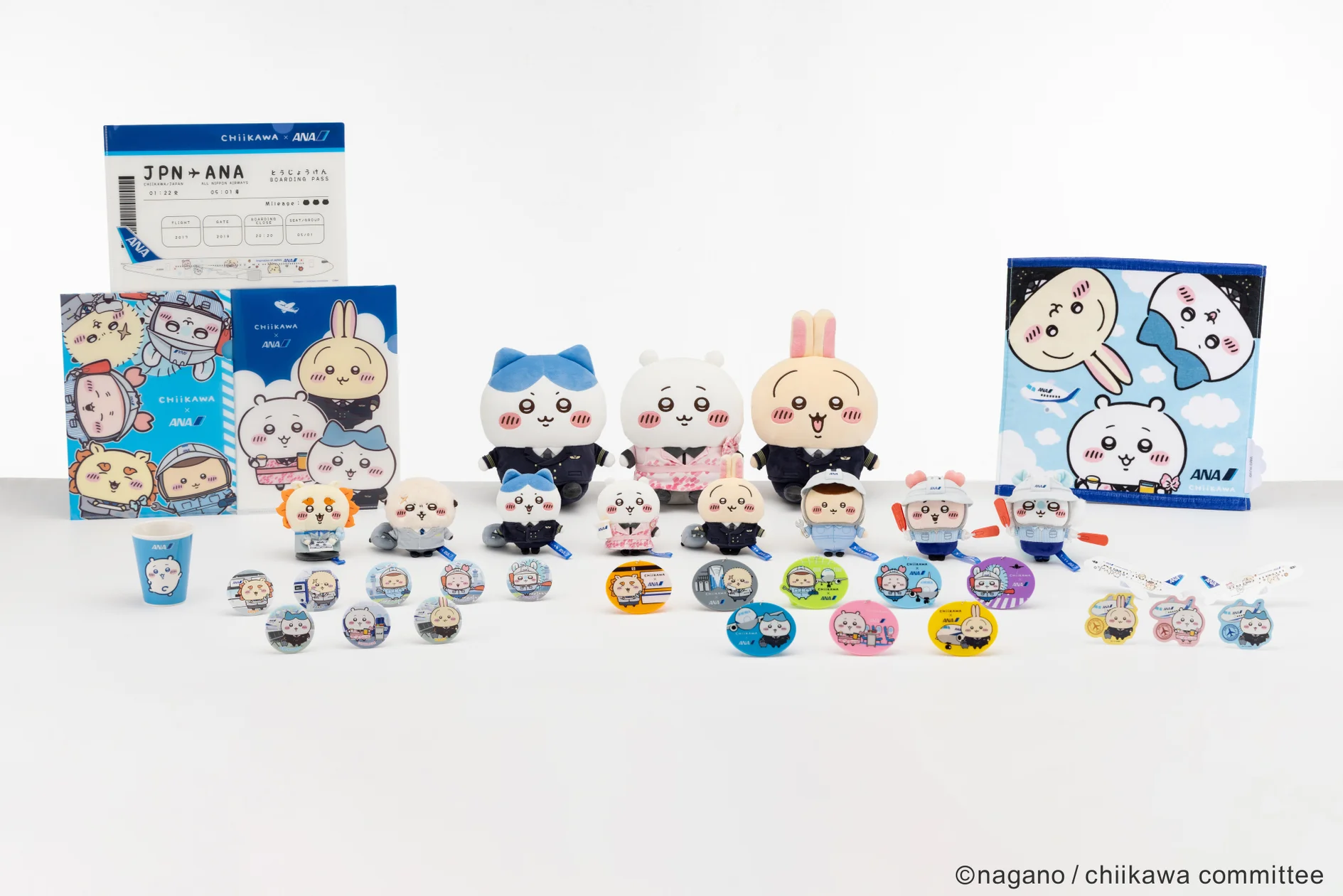 『ちいかわ×ANA』制服グッズ23日発売の記事イメージ